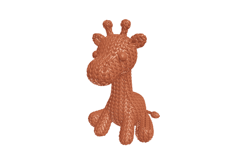 Knitted Giraffe
